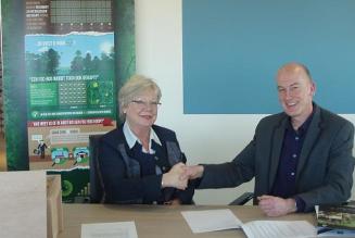 Ondertekening gemeente heemskerk