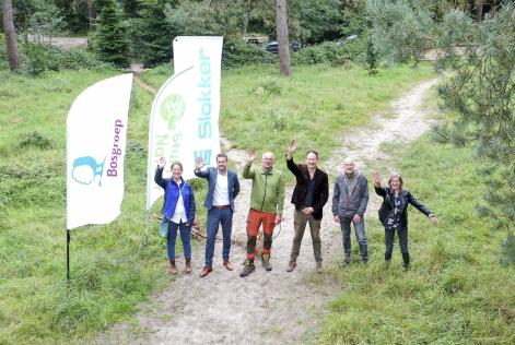 Slokker actief in klimaatslim bosbeheer