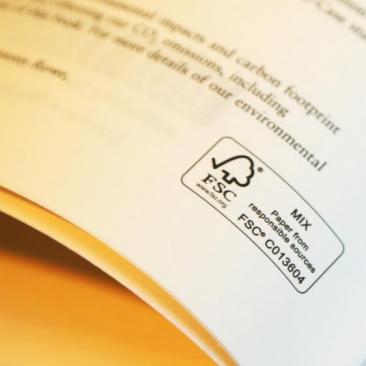 FSC producten promoten